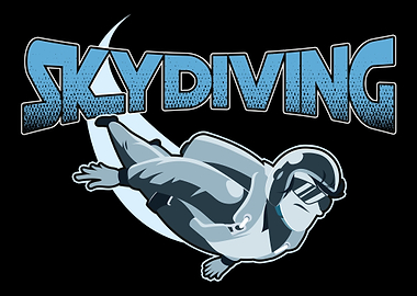 Free Falling Skydiver