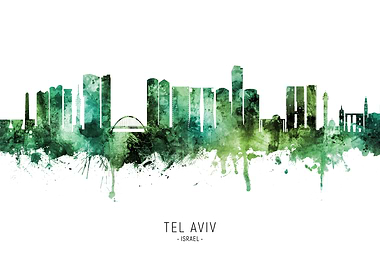 Tel Aviv Skyline Israel
