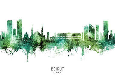 Beirut Skyline Lebanon