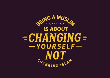 not changing islam