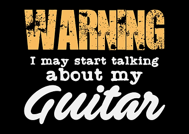 Guitarist Quote Warning