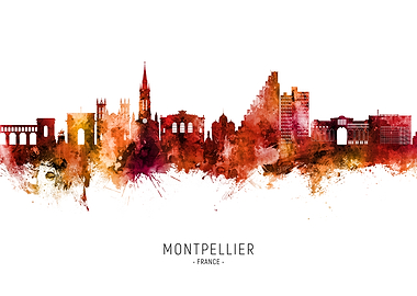 Montpellier Skyline France
