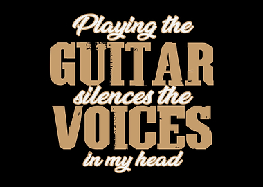Guitarist Quote Voice Head