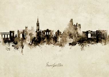 Montpellier Skyline France