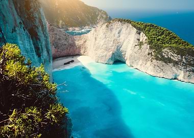 Navagio Beach Shipwreck On