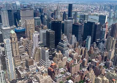 Manhattan Chrysler skyline