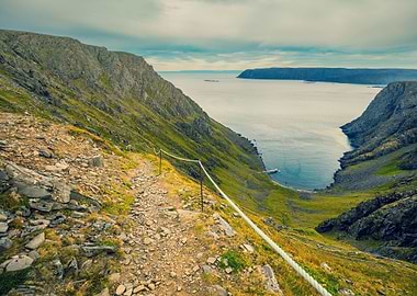 Sea Ocean Mountain Landsca
