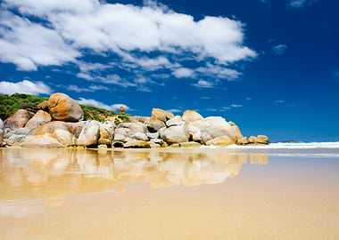 Beach Water Wilsons Prom A