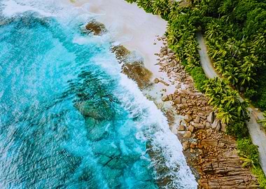 Seychelles Mahe Island Aer