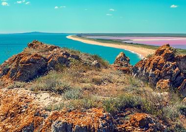 Sea Beach Nature Mountain