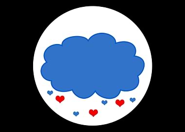 Cloud Heart Rain Halloween