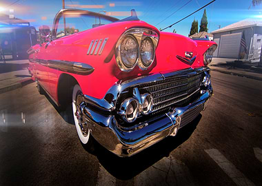 Car Classic On The Road