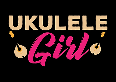Ukulele Girl Uke Guitar