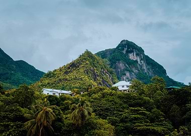 Villas Sitting In Mountain