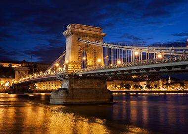Chain Bridge in Budapest
