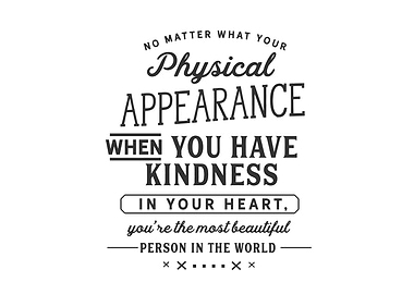 your physical appearance