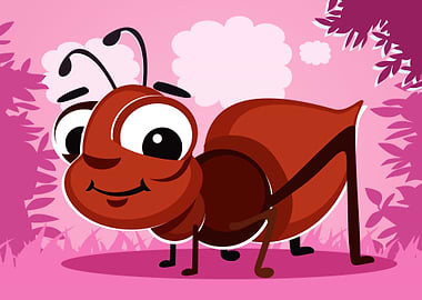 Cute Comic Ant