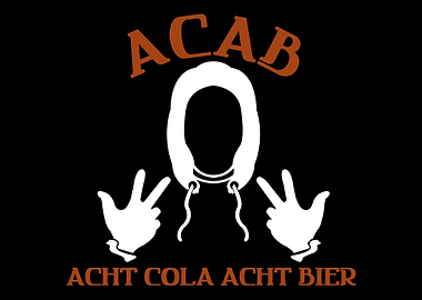 acab eight cola eight beer