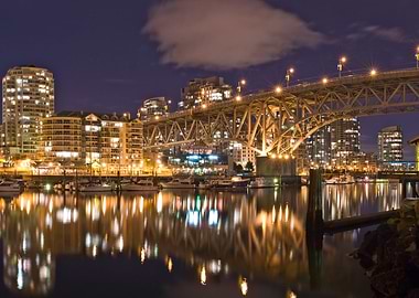 night at vancouver
