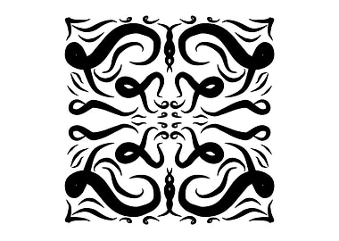 Abtract floral patterns