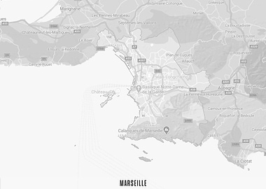Marseille map