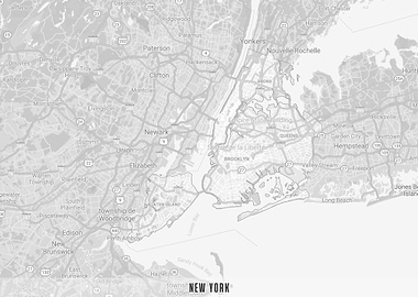 New york map