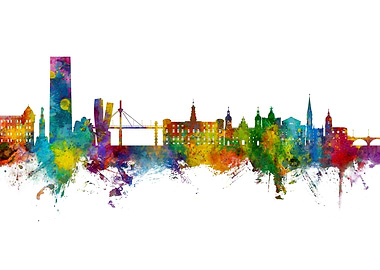 Bilbao Skyline Spain