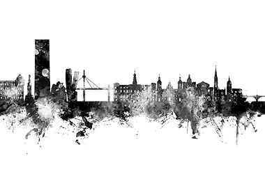 Bilbao Skyline Spain