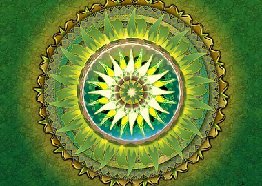 Mandala Green
