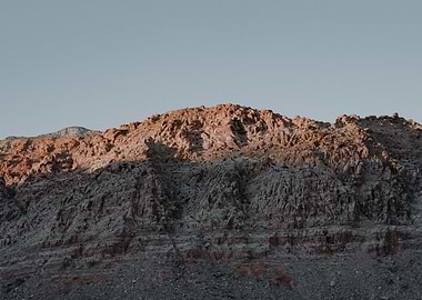 Red Rock Mountain Sunset