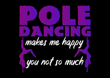 Poledancing Quote Pole