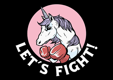Lets fight unicorn boxer