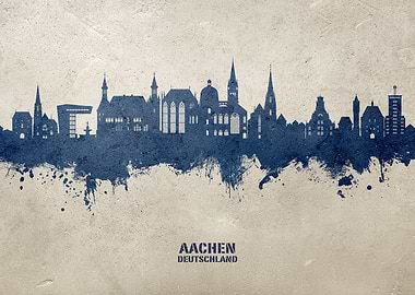 Aachen Skyline Deutschland