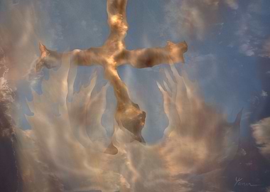 At the feet of the Cross