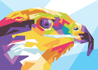 Bald Eagle in Vector Art