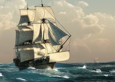 Pirates on the High Seas