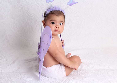 Baby Girl Fairy portrait