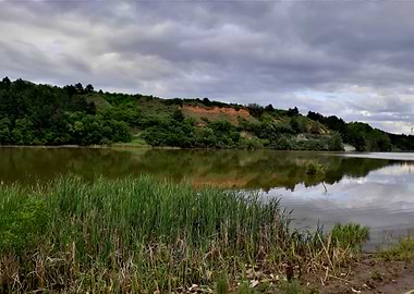 Lake before the rain