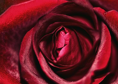 A RED ROSE