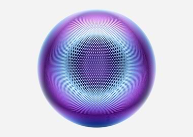 3d abstract art ball