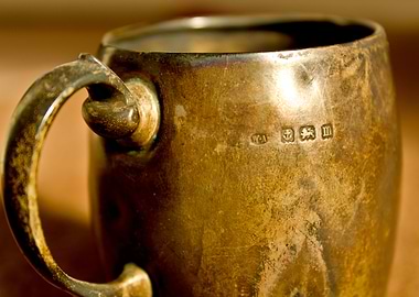 Antique Silver Mug