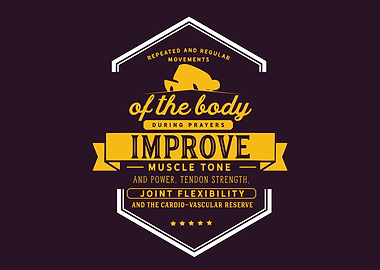 prayers improve muscle