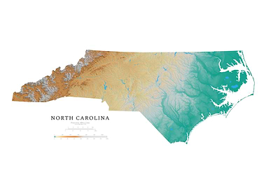 North Carolina Map