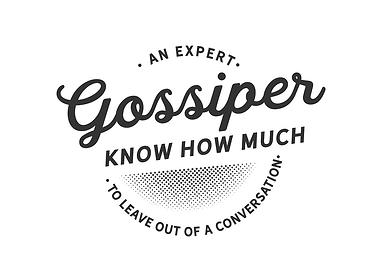 An expert gossiper