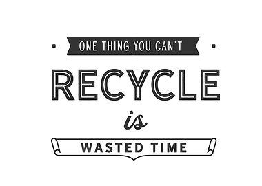 you cant recycle