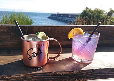 Drinks by the Breakwater