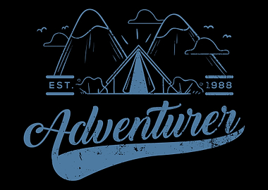 Tent In Front Of Mountains