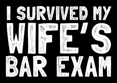 I survived my wifes bar e