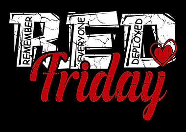 Red Friday Deployed Army M