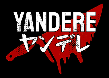 Yandere Kanji Bloody Knife